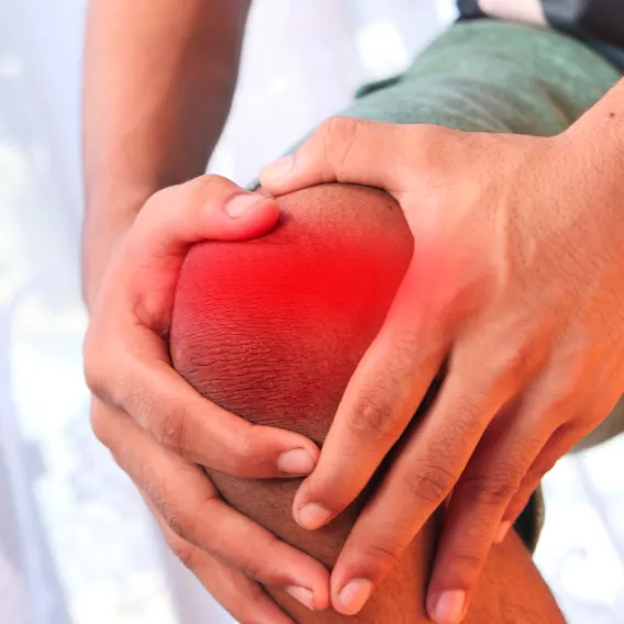 Douleur articulaire an niveau du genou