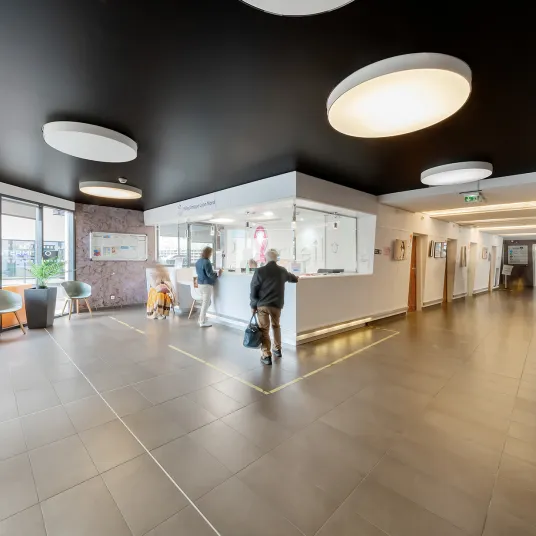Accueil de la Polyclinique Lyon Nord