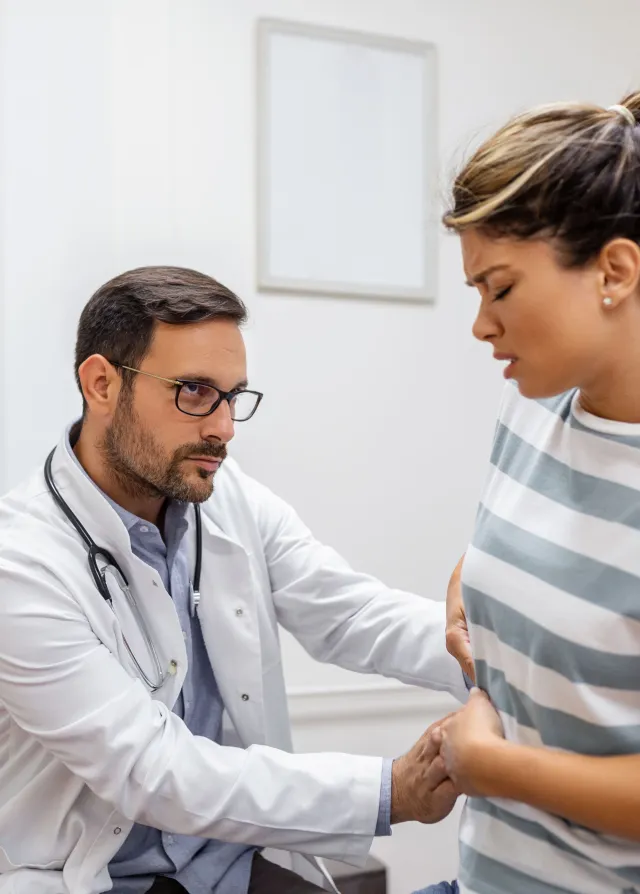 Examen médical en urologie à la Polyclinique Lyon Nord