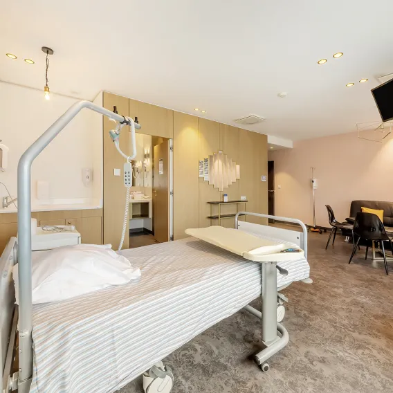 chambre premium en chirurgie à la Polyclinique Lyon Nord