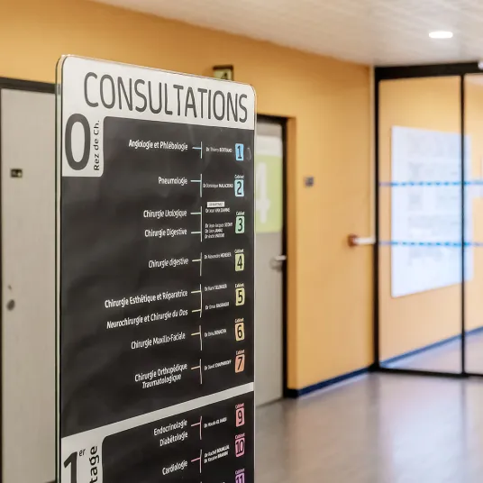 Totem de la maison médicale pluridisciplianire