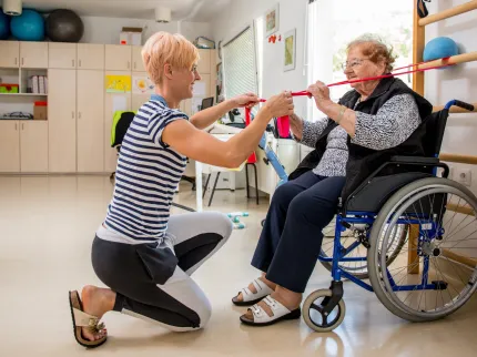 Exercice physique femme âgée