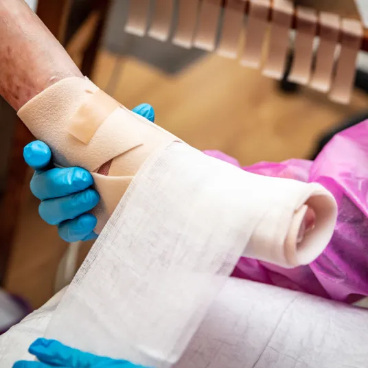 Plaies et cicatrisation avec Vivalto Dom