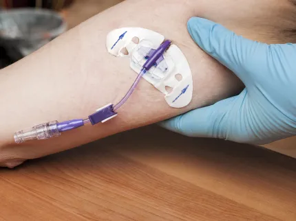 Pose d'un picc line Vivalto Dom